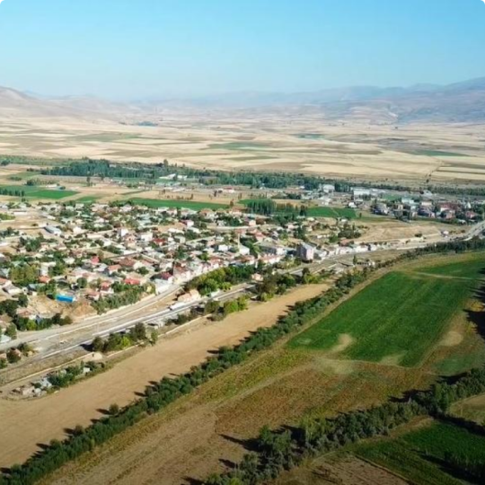 Erzincan iline bağlı Mercan bölgesi